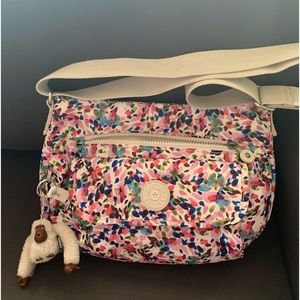 Kipling adjustable strap print handbag